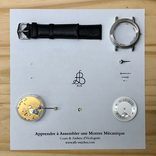 Cours d'Horlogerie à l'Atelier - Assemblage Montre - Apprendre à assembler une montre mécanique
