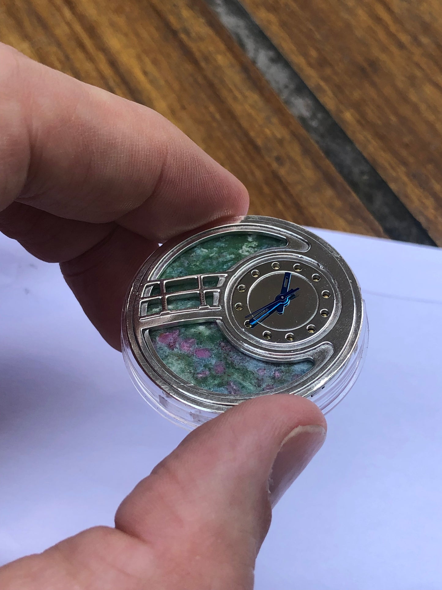 Montre Joaillière : "Le Jardin de Giverny" / Pièce Unique Niveau II (Travail en cours)