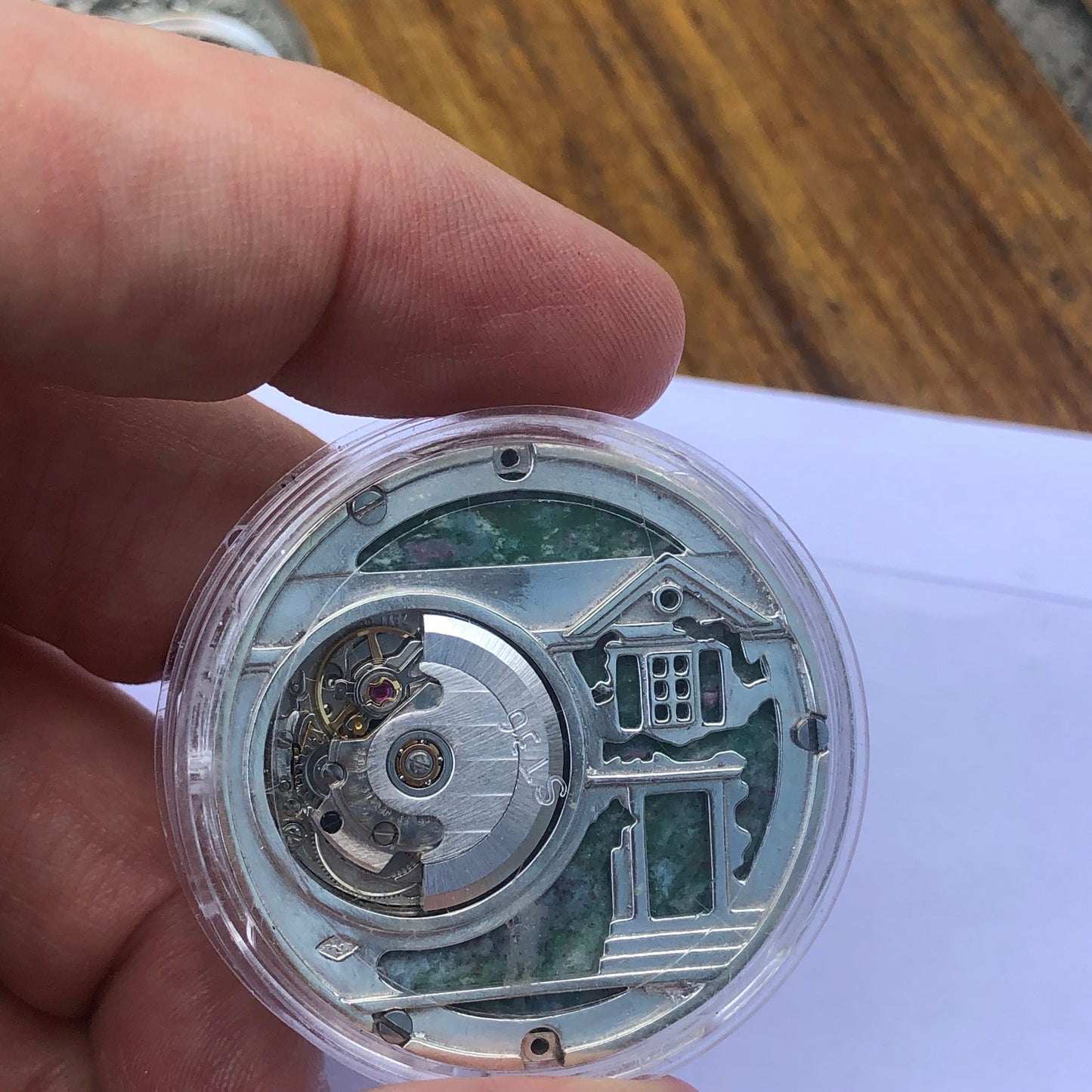 Montre Joaillière : "Le Jardin de Giverny" / Pièce Unique Niveau II (Travail en cours)