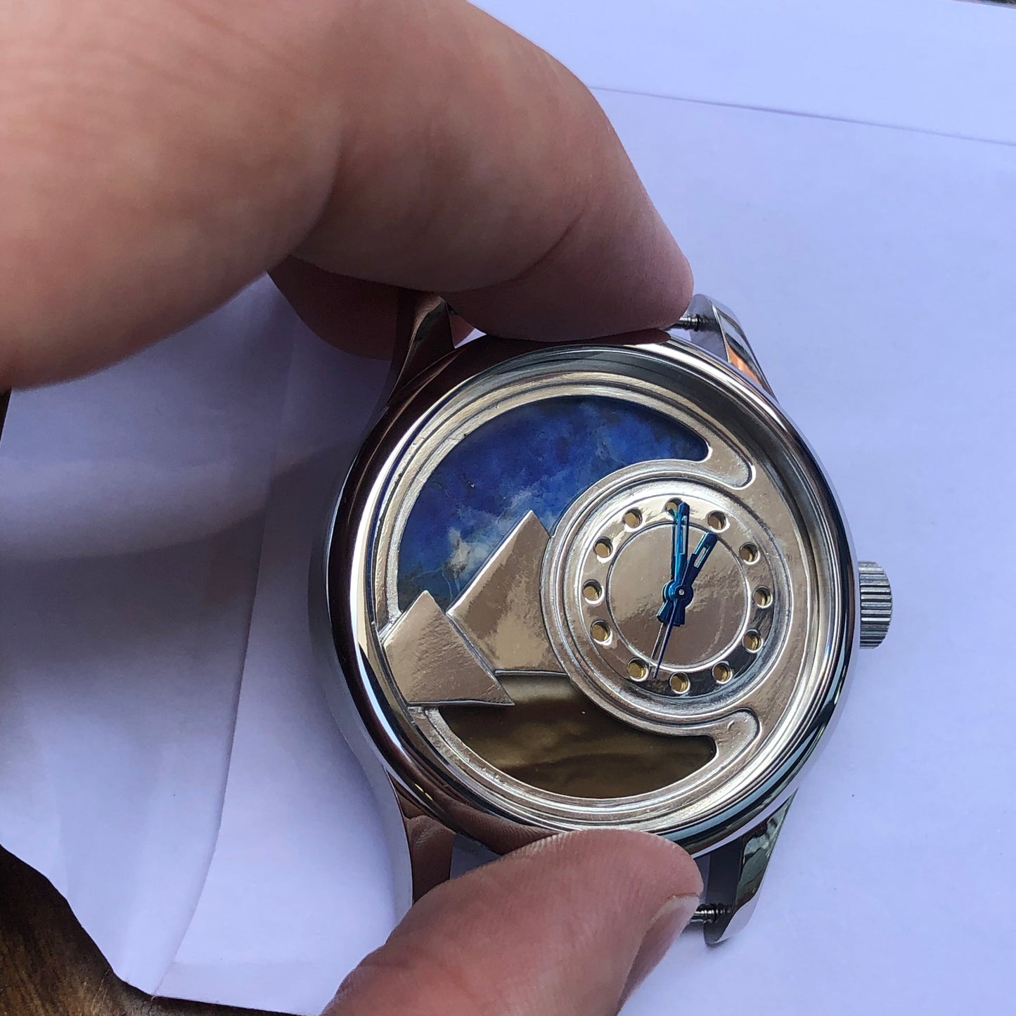 Jewelry Watch: “Kheops” / Unique Piece Level II / (Work in progress)