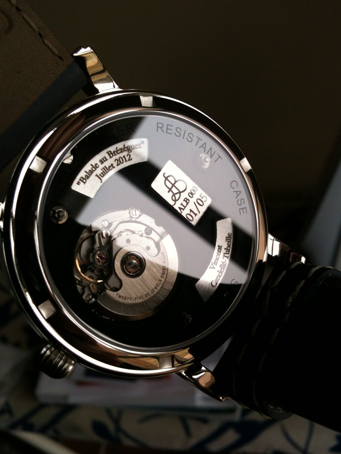 Montre A.L.B Origine : "Balade Au Brézéguet" / 5 Exemplaires