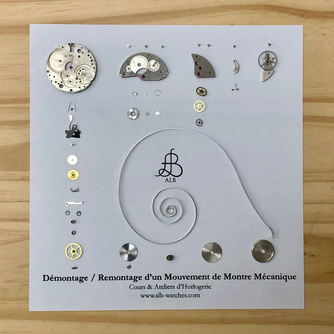 Cours d'Horlogerie et Atelier d'Initiation